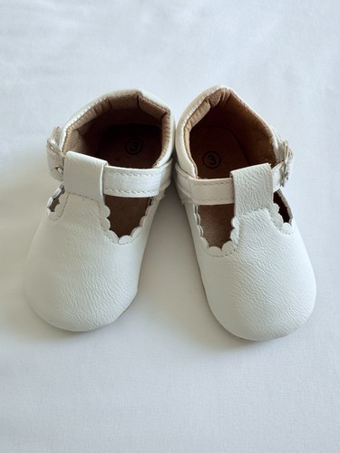 White classic mary jane - classic, faux
