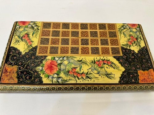 Vintage persian backgammon - vintage,