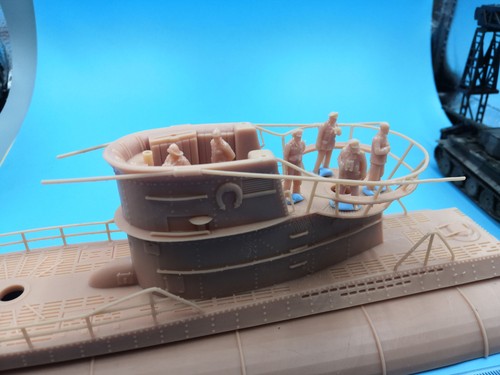 144 german u boat crew - 1/72, u-boat