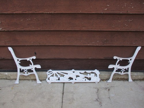 Vintage cast iron metal garden - vintage,
