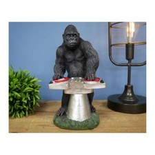 DJ Gorilla Ornament Resin Kong Home Decoration Animal Music Statue Indoor Monkey