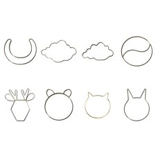 Dream Catcher Metal Hoops