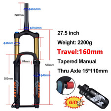 -Bike Suspension Fork, Bicycle Rebound Adjustment Suspension, MTB, XC, DH, AM, d