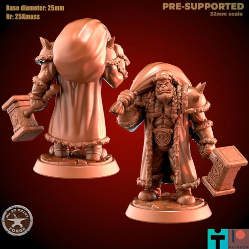 Warcraft miniatures santa - warcraft,