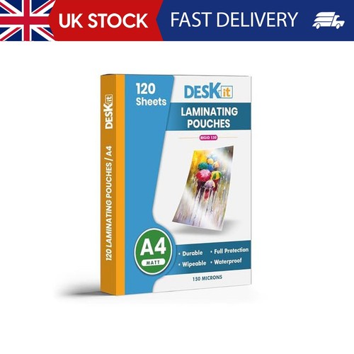 Deskit laminating pouches - deskit, a4
