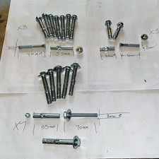 18 x Hilti M8 x 60 Anchor