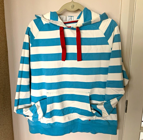 Joules striped pullover hoodie - striped,