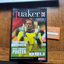 Darlington v Wycombe  nov 2007