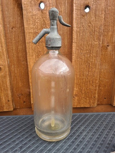 Antique camwal soda siphon - siphon, xl