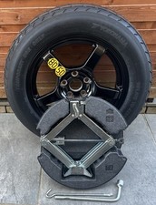 TOYOTA RAV4 RARE genuine alloy 165/80/D17 space saver spare wheel KIT with jack