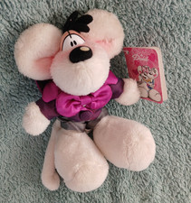 Vintage Diddl Pimboli Depesche Thomas Goletz White Mouse In Suit Soft Toy Plush