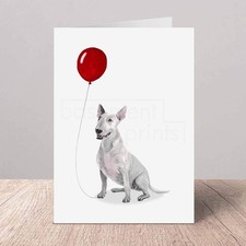 English Bull Terrier Greeting