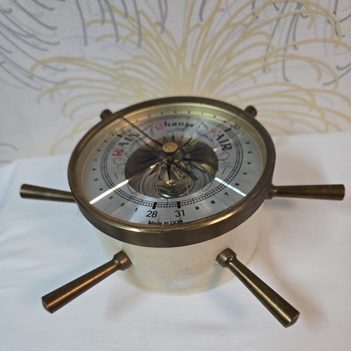 Vintage fischer barometer - vintage,