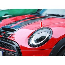 GLOSS BLACK ANGRY EYE COVERS