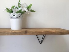 Handmade Rustic Farmhouse Shelf. Can Be Stained To Any Colour