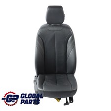 Front Seat BMW F30 F31 Right O/S Heated Leather Dakota Black Exclusive Seam
