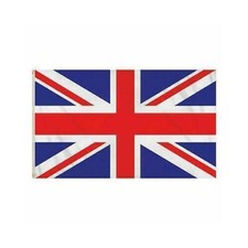 Union Jack Flag Brass Eyelets