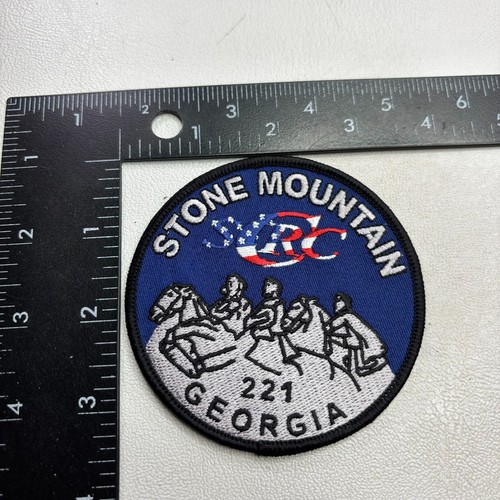 Stone mountain usa flag - stone,