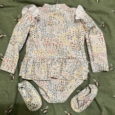 Matalan Baby Floral Swimsuit