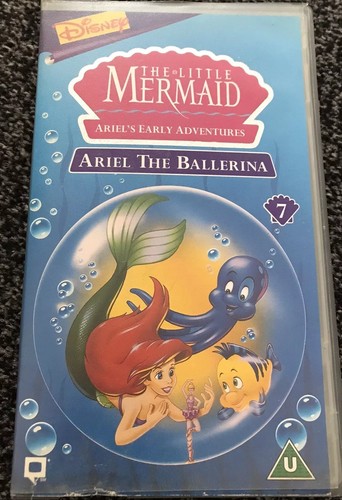 Little mermaid disney vhs - disney,