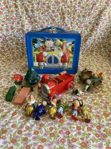 Vintage noddy toy bundle - toy, tin