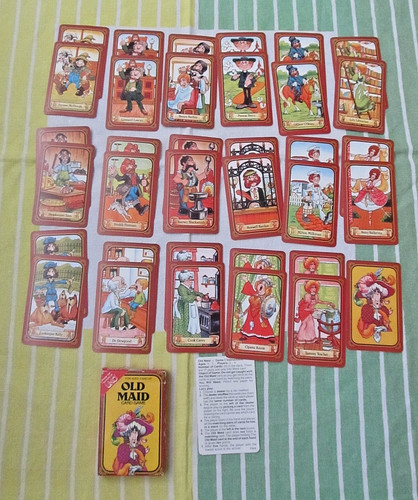Vintage 1983 old maid card - vintage,