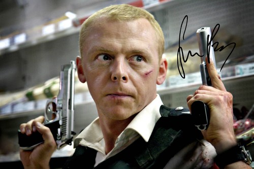 Simon pegg signed - pegg, 6x4