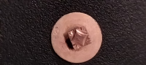 Vintage gold shirt stud - vintage, solid