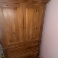 Light Brown Wood Freestanding