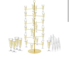 WHITE Champagne Tower,Metal