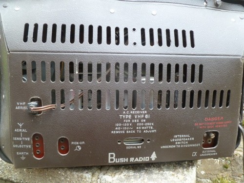 Vintage valve radio - radio, working
