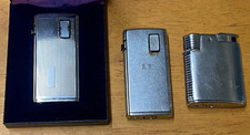 3x Vintage Ronson Lighters