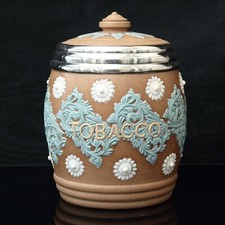 Doulton Lambeth Tobacco Jar