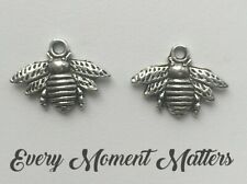 10 x Tibetan Silver BUMBLE BEE HONEY BEE INSECT 21x16mm Charm Pendant 