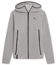 PUMA Tech Mens Grey Full Zip