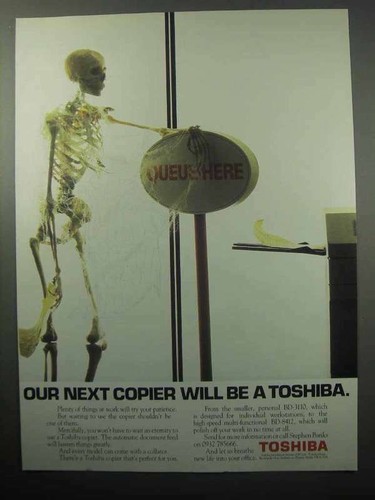 1987 toshiba copiers our - 1987,
