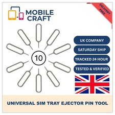 10× Universal SIM Card Ejector Pin Tool For Apple iPhone Samsung Google Phones