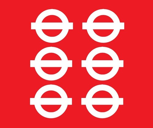 London transport white roundel - london,