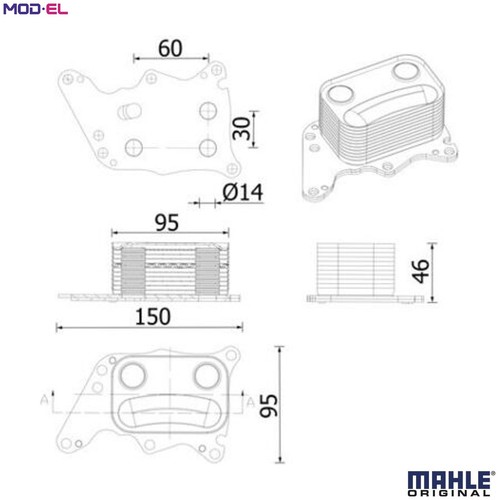 Oil cooler engine - cooler,
