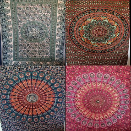 Indian tapestry wall - tapestry,