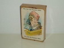 Rare Vintage "Happy Families" promotional card game by Nestle. 1935.