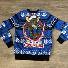 Christmas Festive Gremlins Jumper size M medium primark