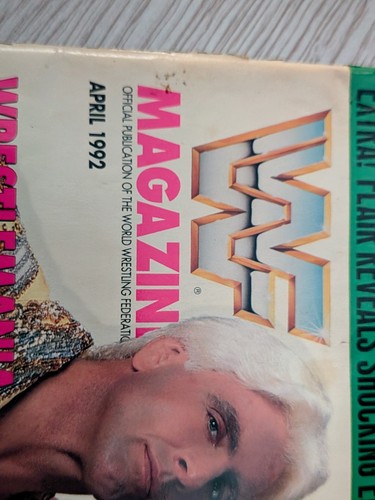 Vintage wwf magazine 1992 - vintage,
