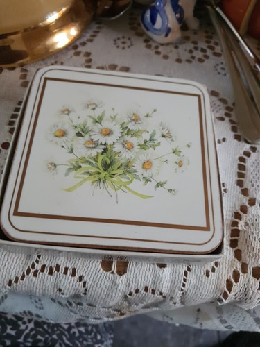 Vintage pimpernel coasters - vintage,