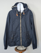 Fat face Mens Jacket Hooded Size Medium Navy Blue FREE POST