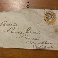 Queen victory envelope dated - victory,