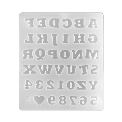 Silicone mold digits 26 - digits,