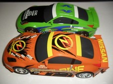 2 * Scalextric 1:32 Scale Nissan 350Z Drift Cars - No C2955 - Boxed