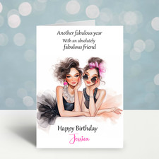 Friend Birthday Card Funny