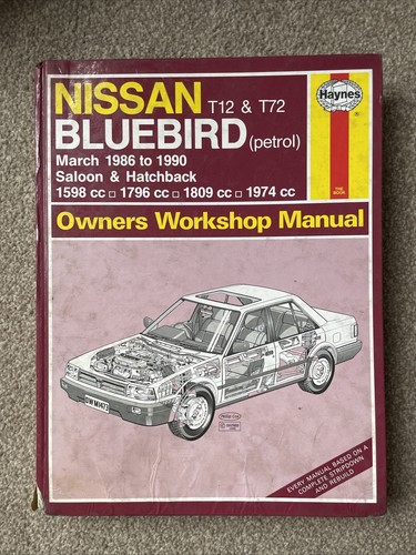 Nissan bluebird 90 - nissan,
